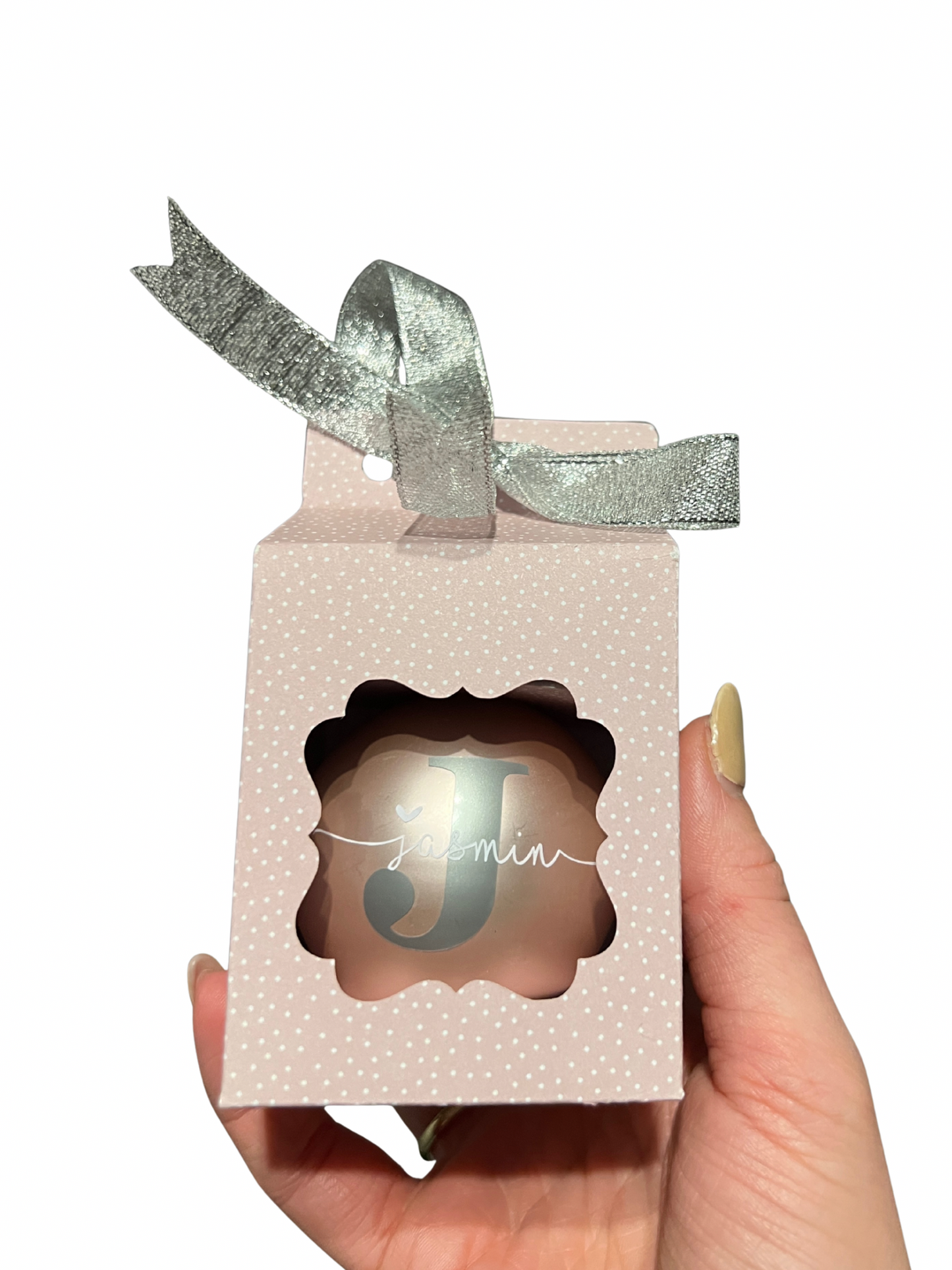 Weihnachtskugel Name