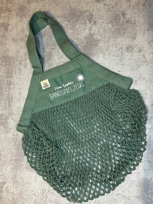 personalisierte Sandspielzeug Tasche