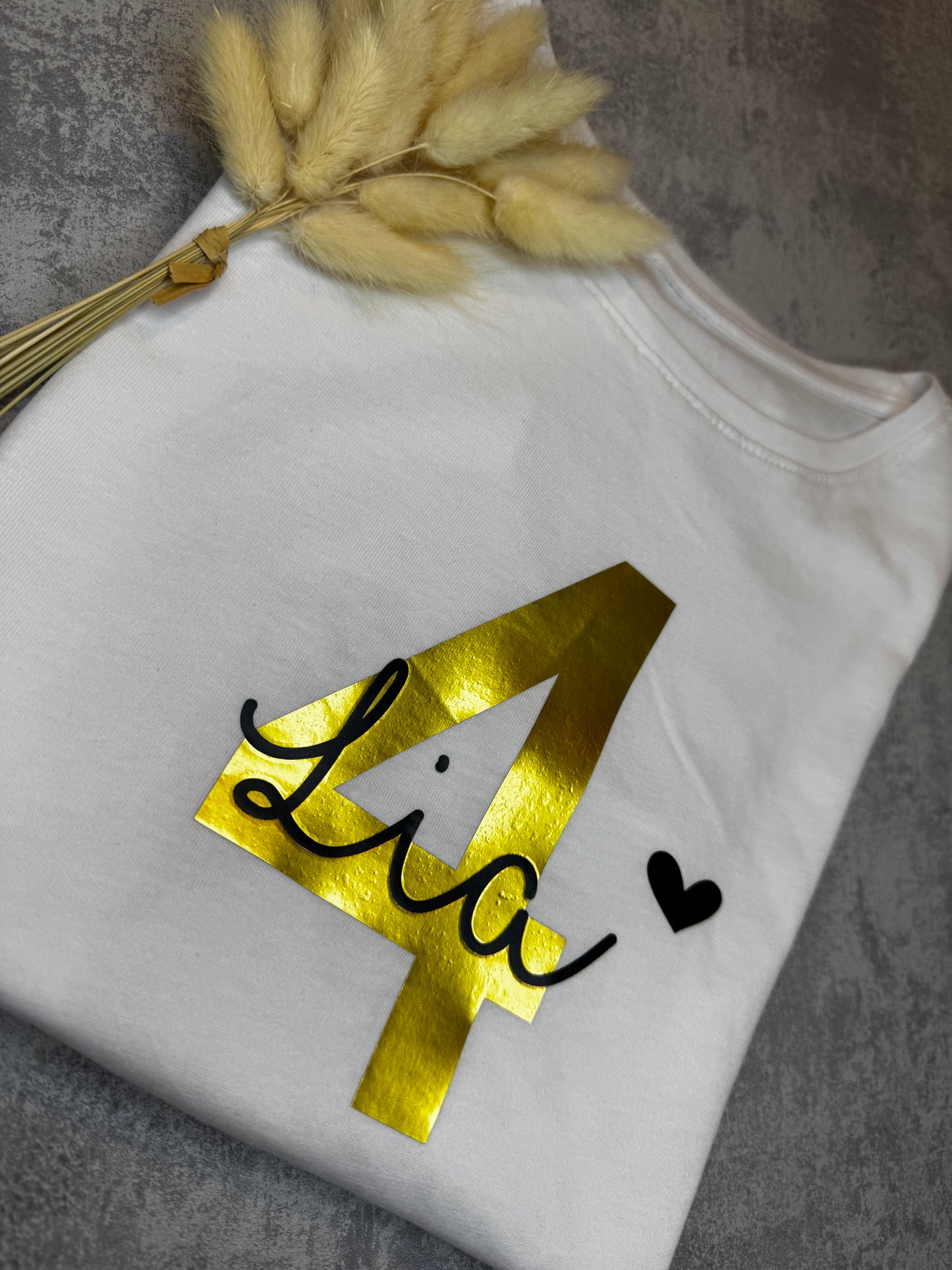 Geburtstagsshirt simple