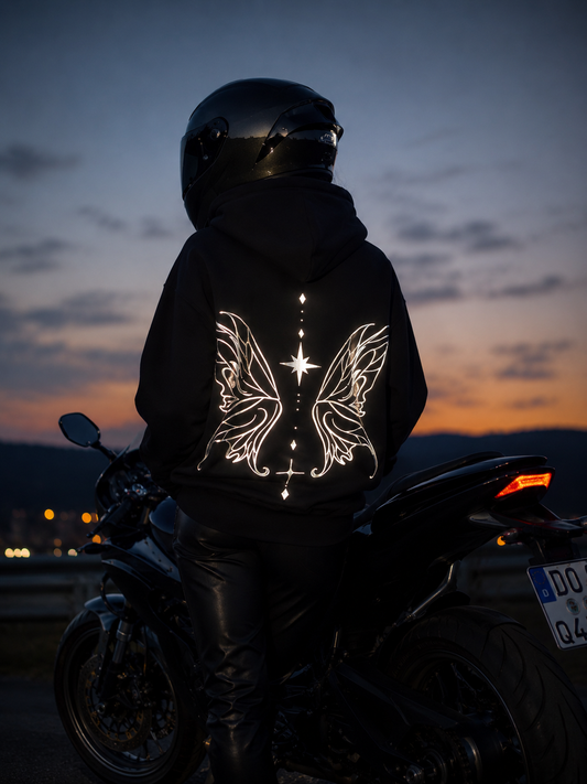 Reflektierender Hoodie „Butterfly“