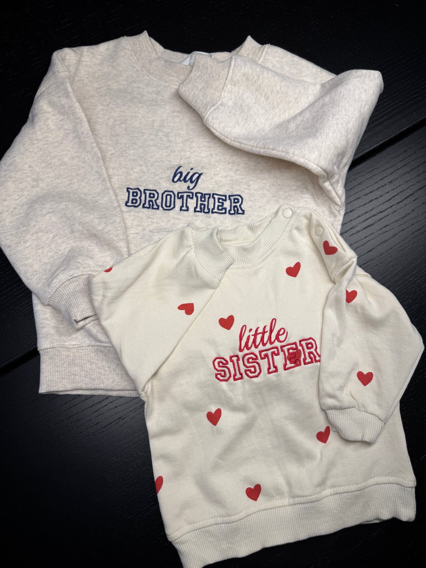 little SISTER/ little BROTHER Sweater