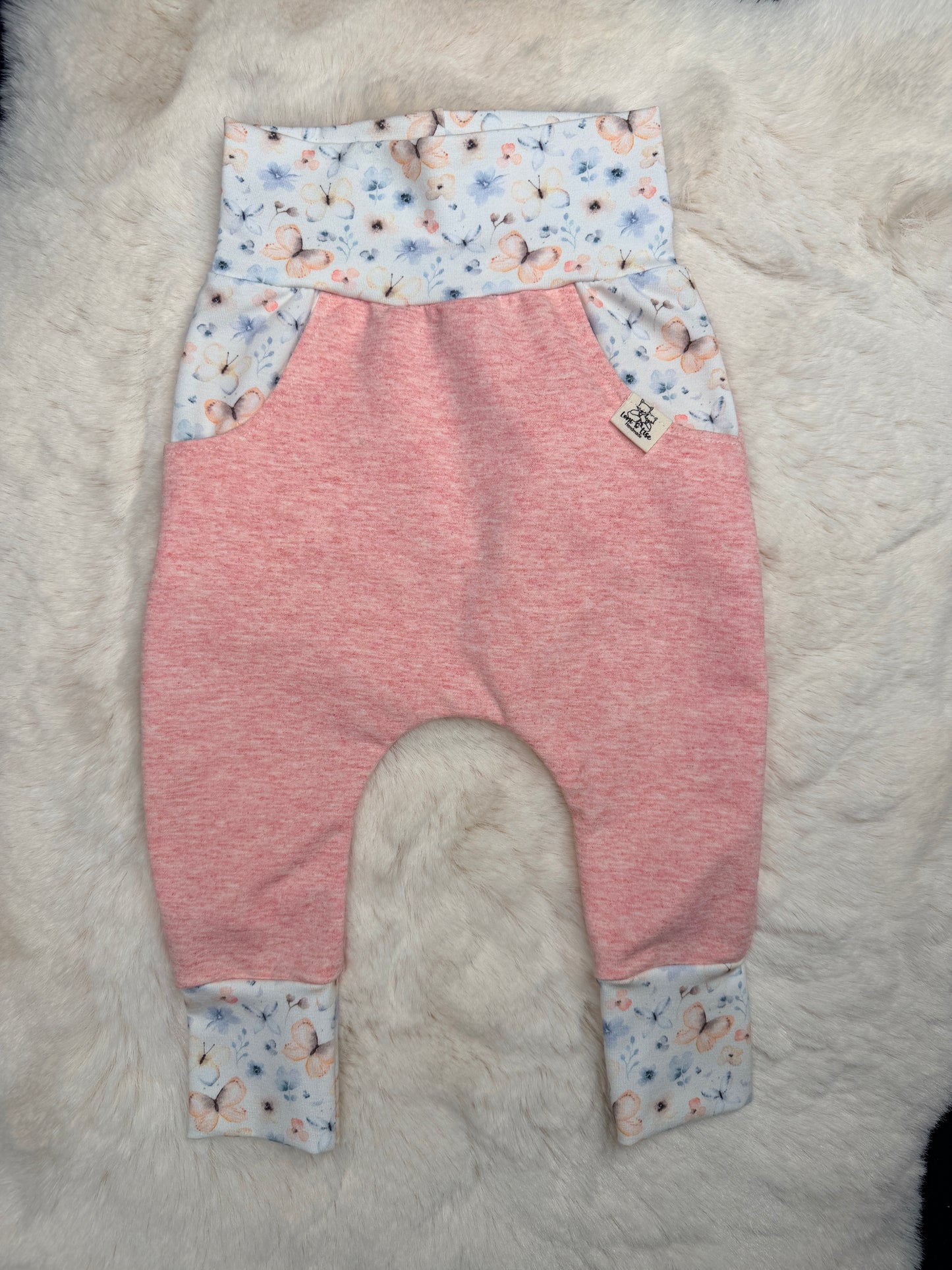 Pastell Butterfly Pumphose Gr.74