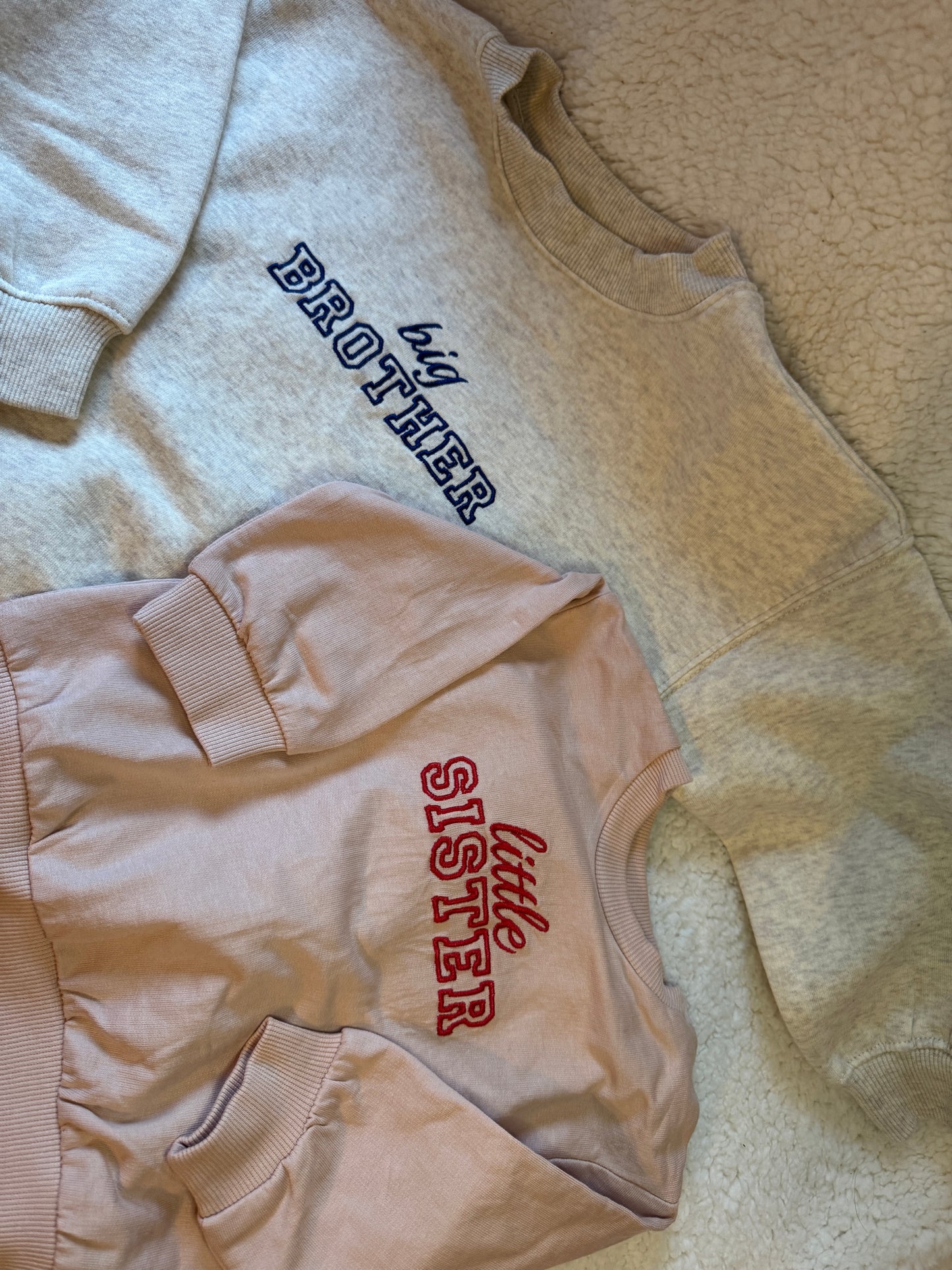 little SISTER/ little BROTHER Sweater