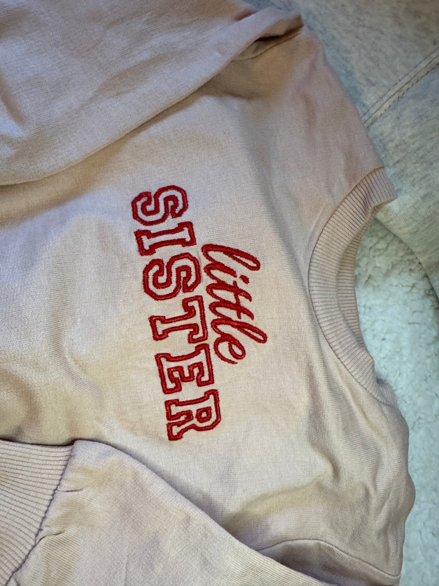 little SISTER/ little BROTHER Sweater