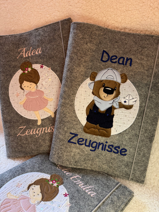 Zeugnisshülle personalisiert